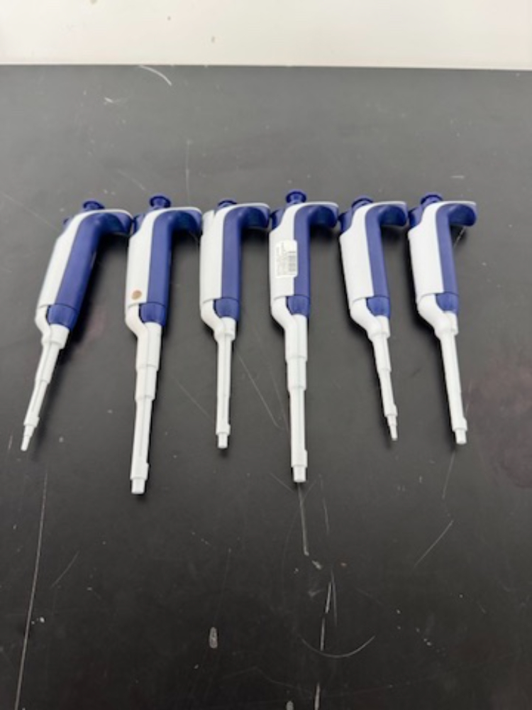 Image of Rainin Pipet-Lite XLS Single Channel Pipettes - Quantity 6